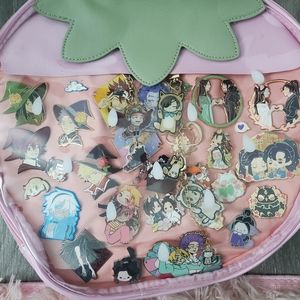 Anime enamel pins and keychains DO NOT BUY